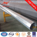 Multi Side 15kn Steel Round Pole Price with Cross Arm